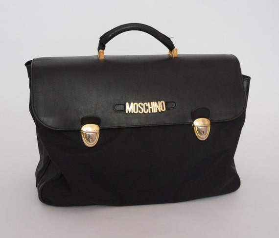 Moschino Redwall  bag briefcase, Moschino redwall… - image 4