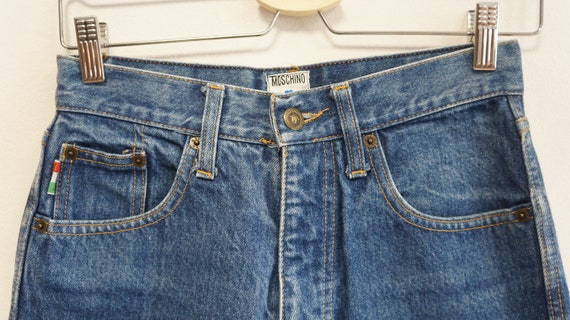 Moschino Jeans denim trousers, vintage blue jeans… - image 3