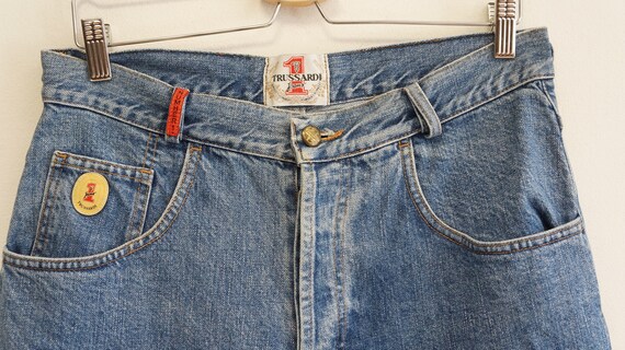 Trussardi Jeans Denim Trousers Vintage 