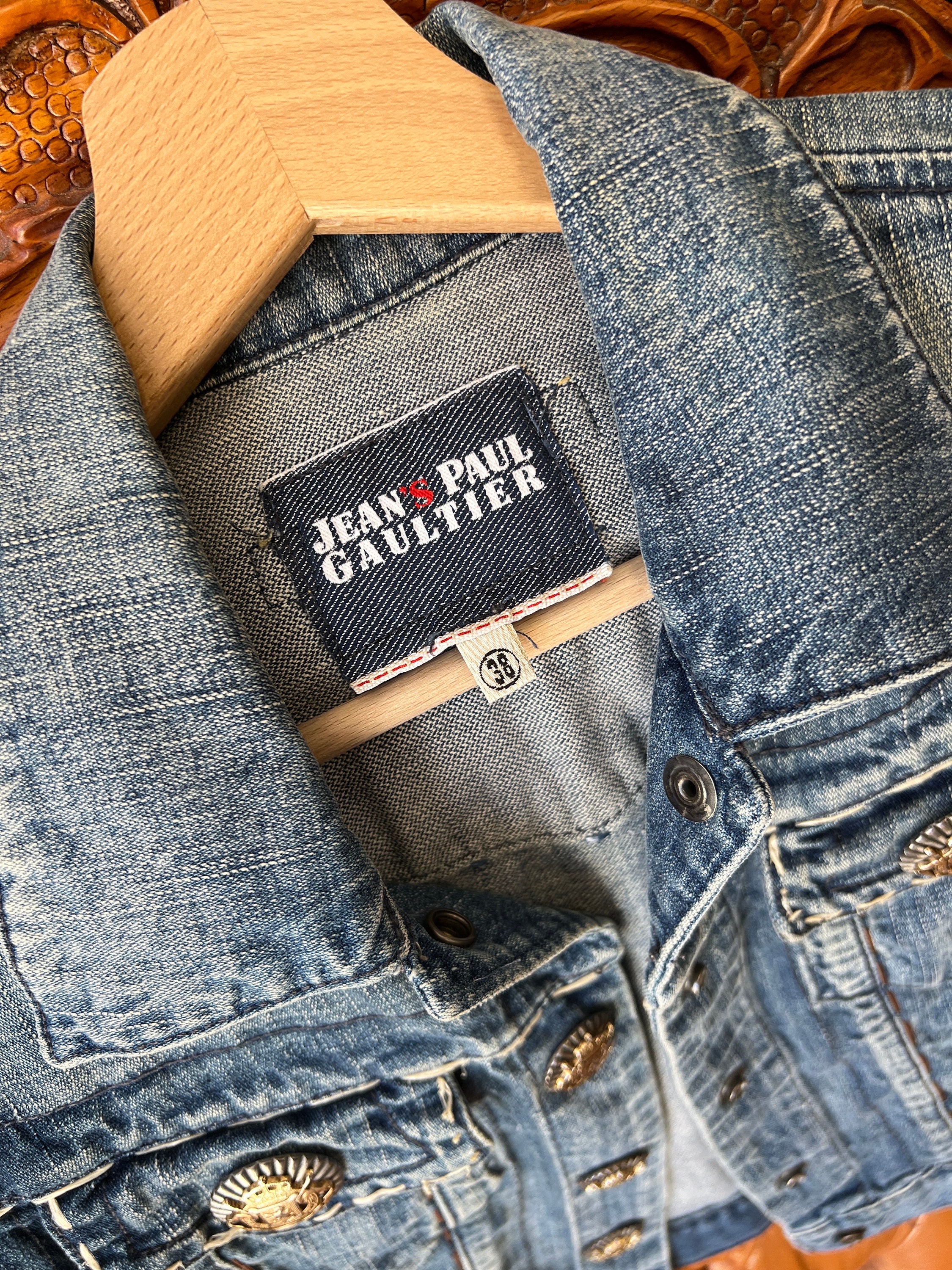 Vintage Jean Paul Gaultier Denim Jacket – XS/S, Cropped