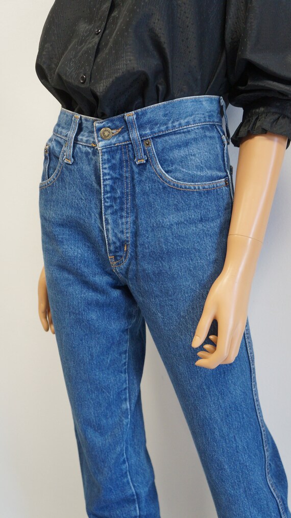 Moschino Jeans denim trousers, vintage blue jeans… - image 6