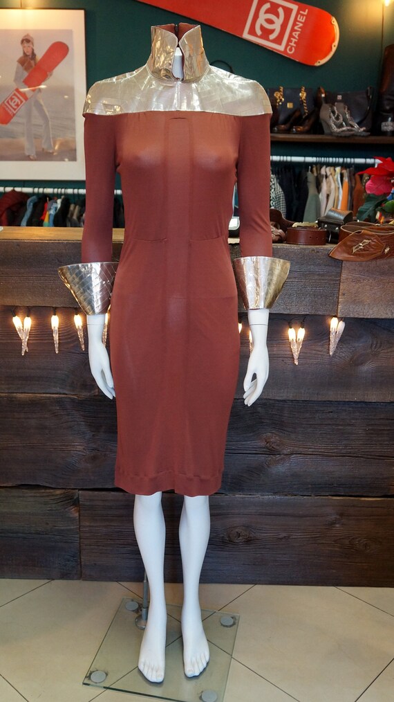 Fendi Dress Vintage Rare Geometric 