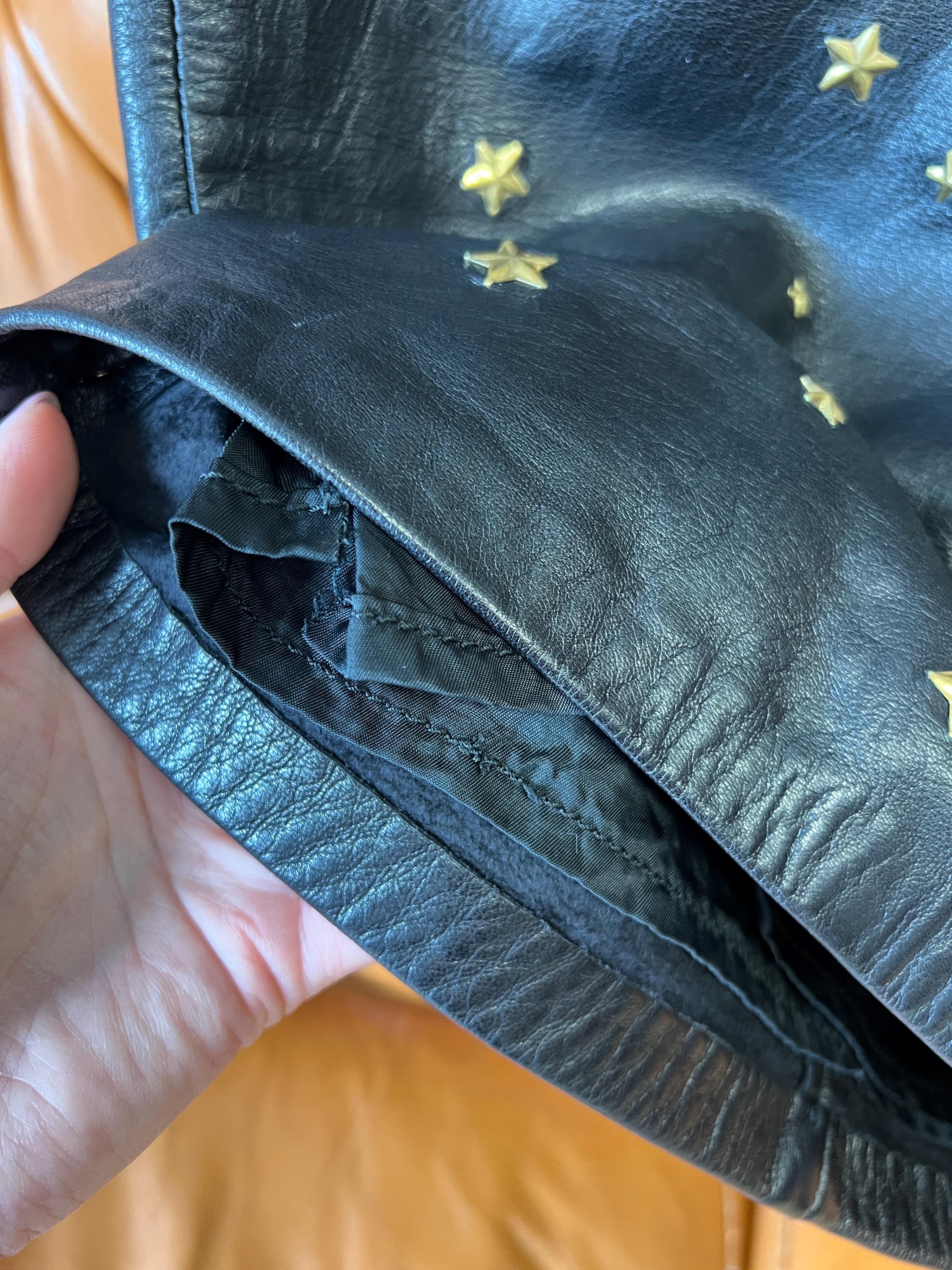 Moschino Leather Skirt, Moschino Cheap & Chic Vintage