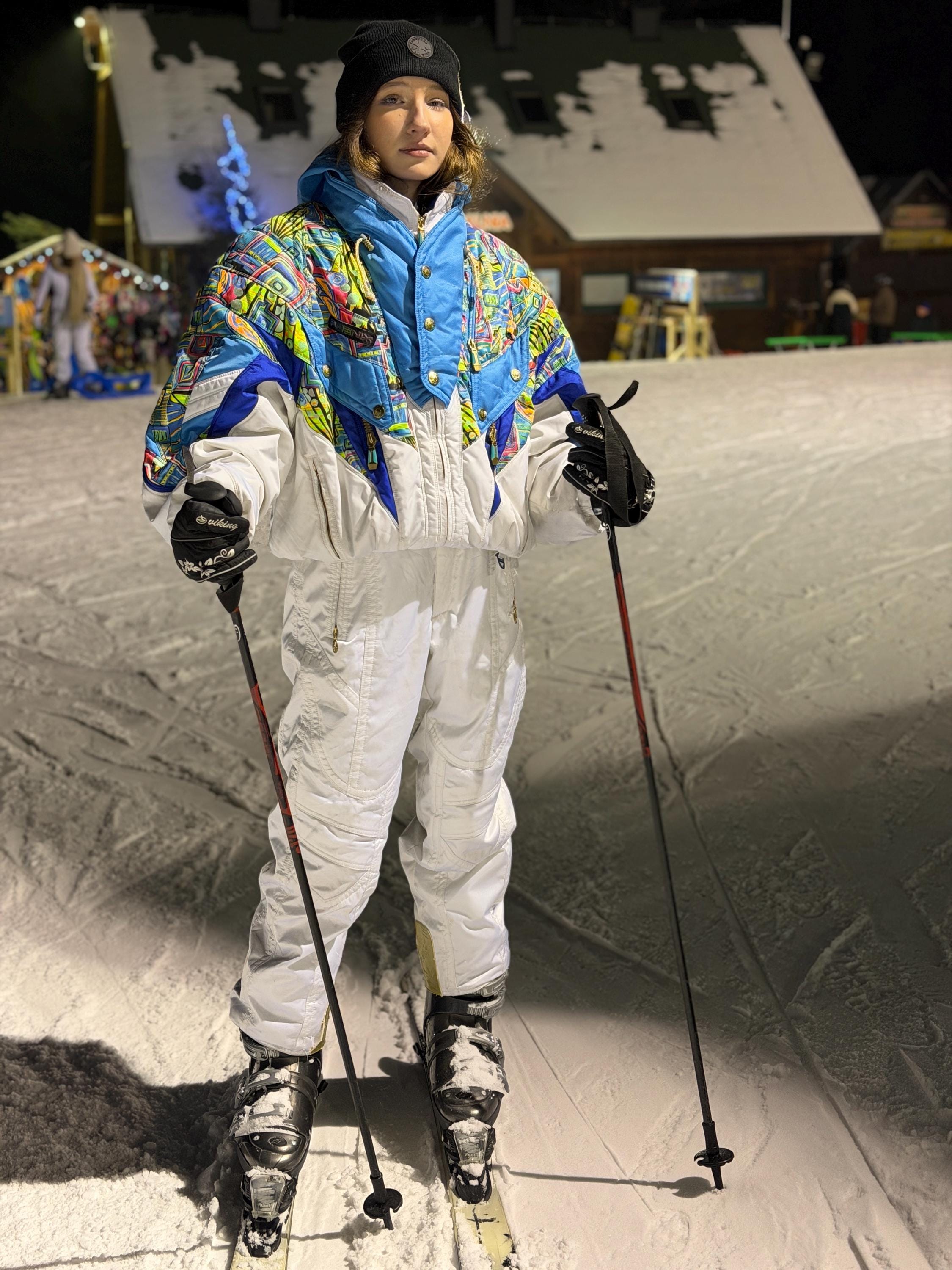 スキー　ski ジャケット　コート　古着　70s 80s  スポーツ　ワッペン Vintage Japan Ski Jacket - Etsy