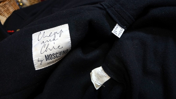 Cappotto moschino shop cheap and chic