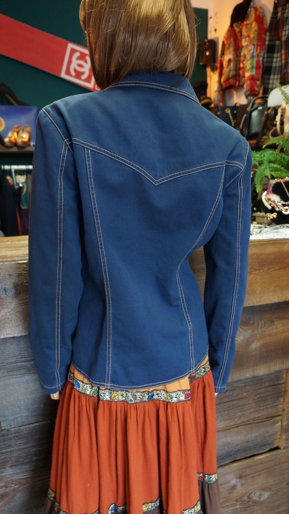 Moschino jeans jacket,Moschino blazer,blue blazer… - image 6