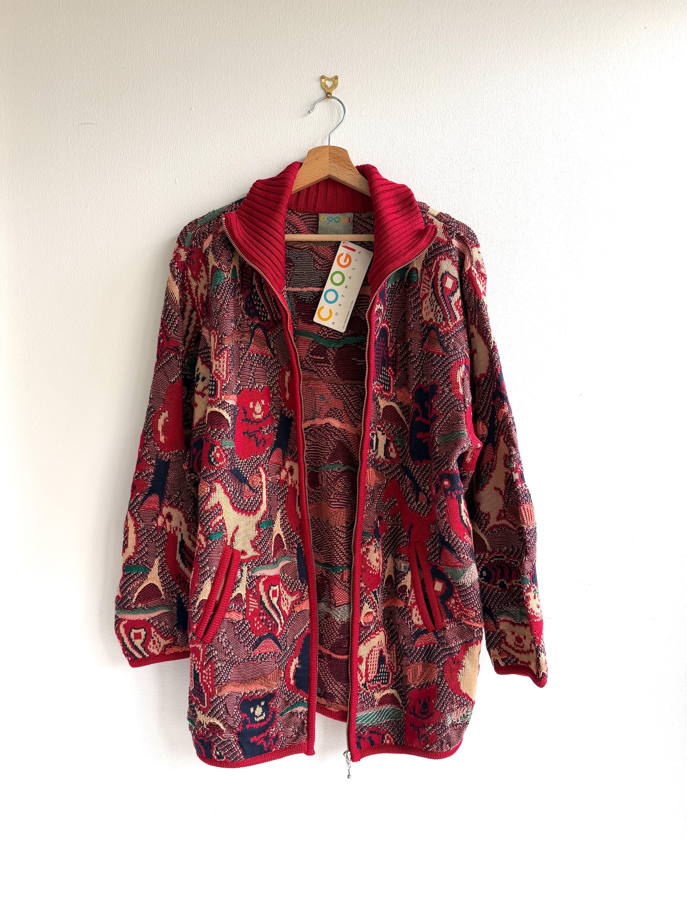 Coogi Cardigan - Etsy Australia