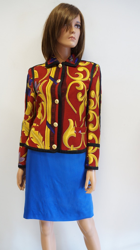 Vintage Versus Gianni Versace Wool Jacket: 90s Italian