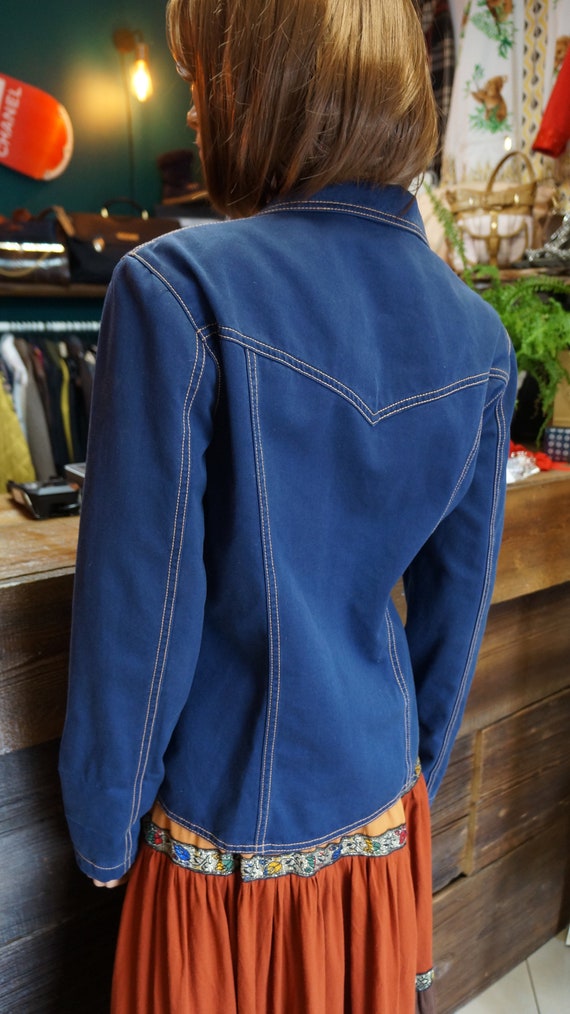Moschino jeans jacket,Moschino blazer,blue blazer… - image 8