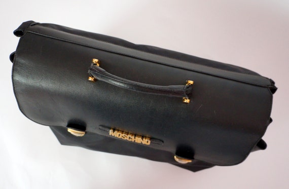 Moschino Redwall  bag briefcase, Moschino redwall… - image 5
