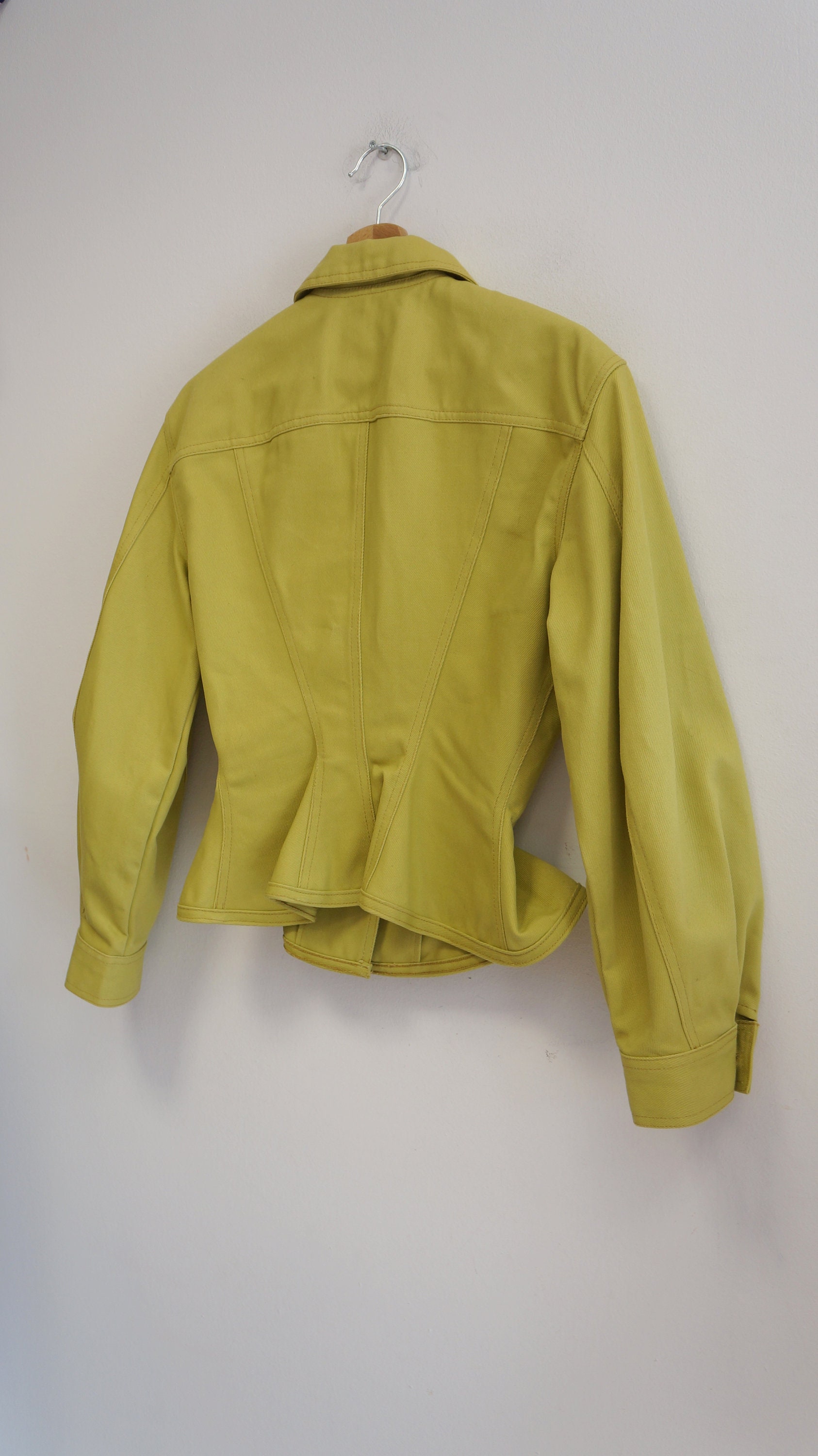 Jean Paul Gaultier Junior Yellow Denim Set – Vintage Jacket