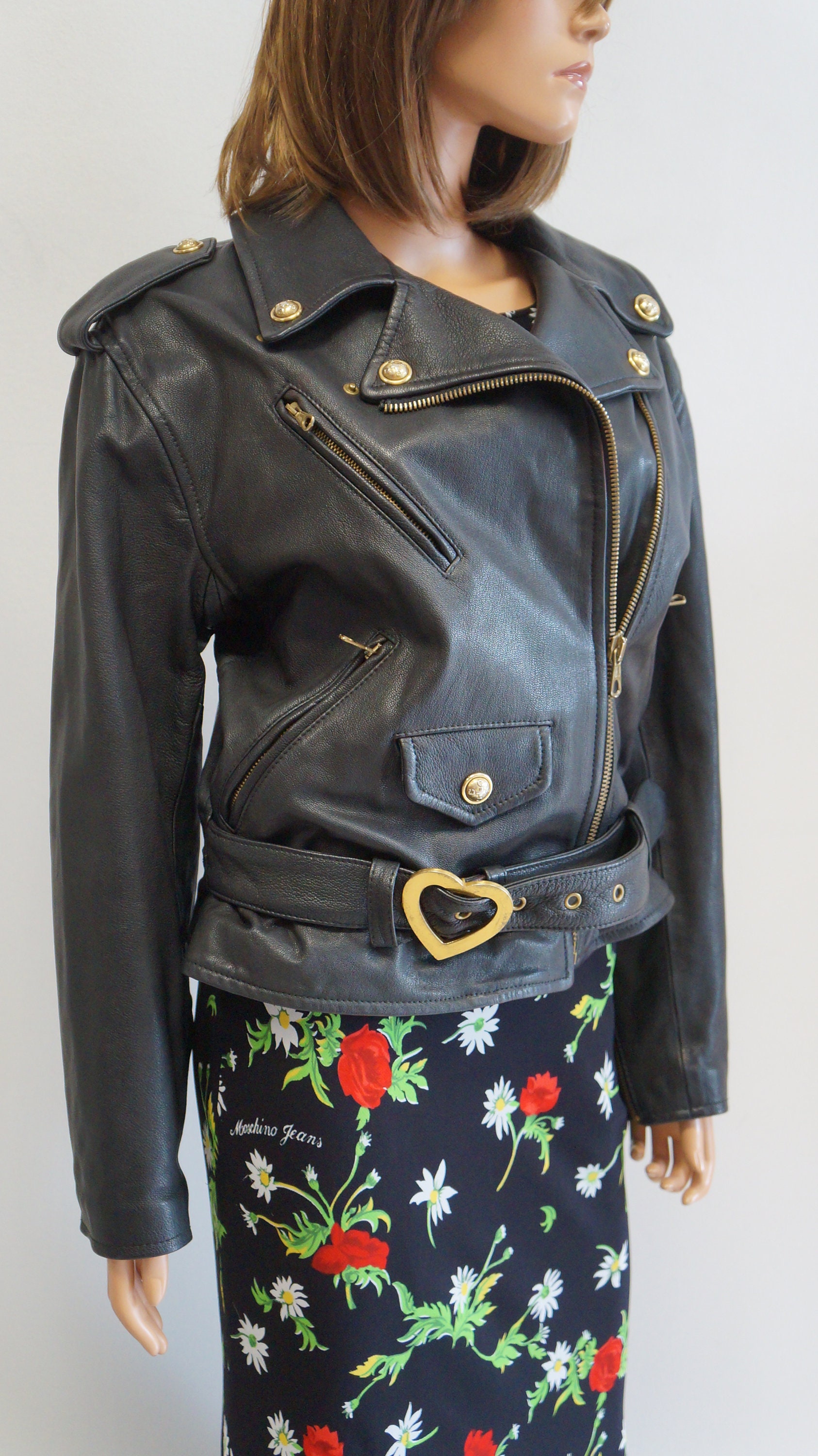MOSCHINO CHEAP AND CHICシープレザージャケット - メルカリ