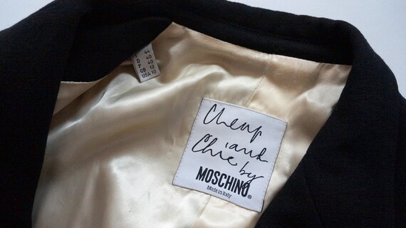 vintage Moschino jacket Cheap Chic blazer coat vi… - image 5