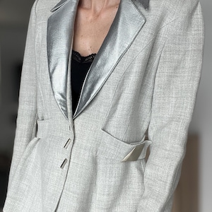 Vintage Thierry Mugler Couture Blazer – 2001 Runway Cruise Jacket, Rare Collectible M L