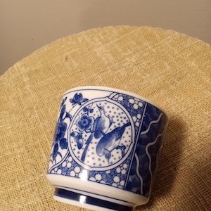 Asian Blue and White Bowl