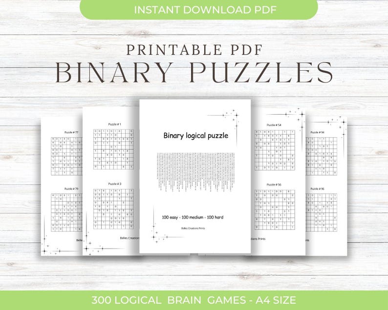 difficult binary puzzles for math nerds