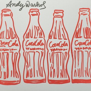 Andy warhol coca cola - Etsy 日本