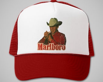 vintage 90s Marlboro Unlimited Outdoors Adventure Snapback Strapback hat Cap