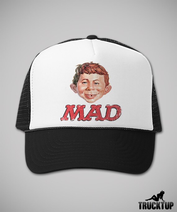 90s ビンテージ MAD MAGAZINE キャップ 黒 マッドマガジン