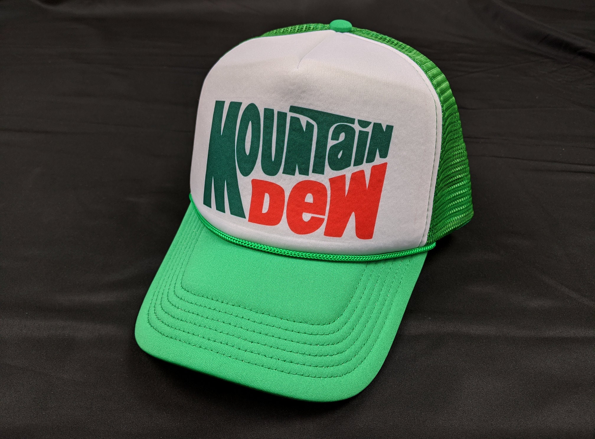 Mountain dew snapback hat Outlet