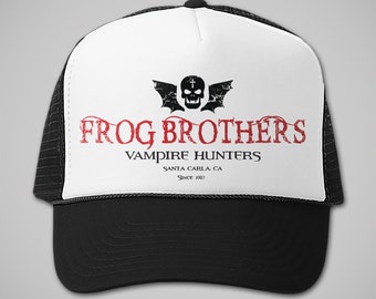The Lost Boys The Frog Brothers Retro 80s Horror Movie Trucker Hat Vampire Hunter Hat Cult Classic Movie Lover Gifts Film Gift