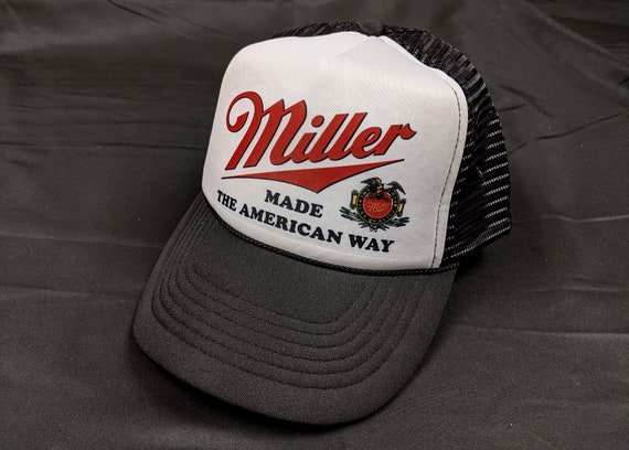 Miller Trucker Hat Miller Beer Miller 