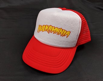 Retro 80s Trucker Classic Wrestling Hat 