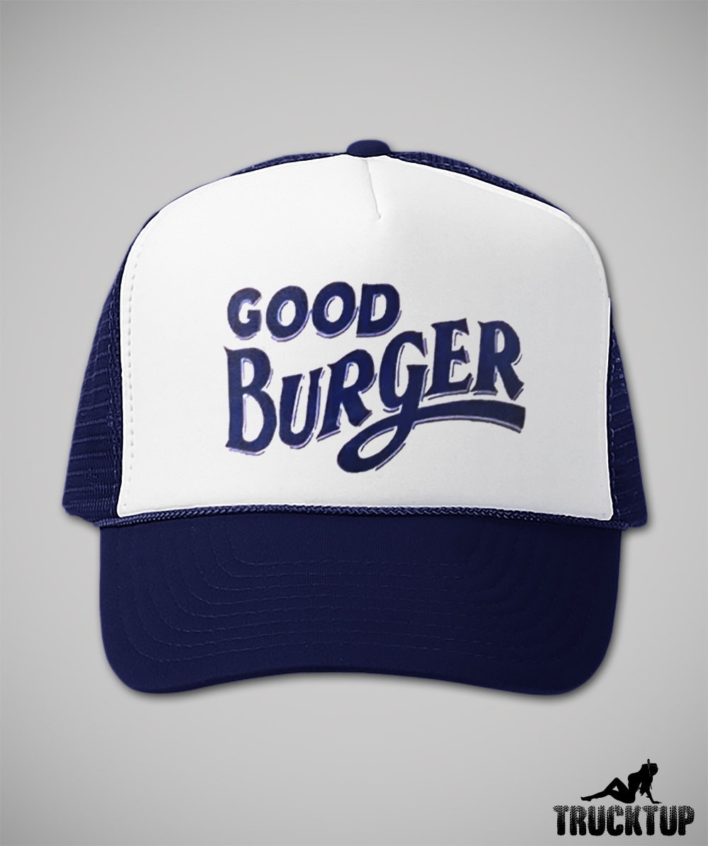 Good Burger Hat 90s Retro Movie Trucker Hats Gift for Film Cult Classic Movies Gifts for Husband
