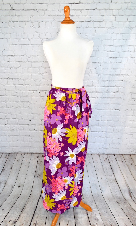 60s Maxi Skirt Vintage Maxi Skirt 60s Skirt Hippie