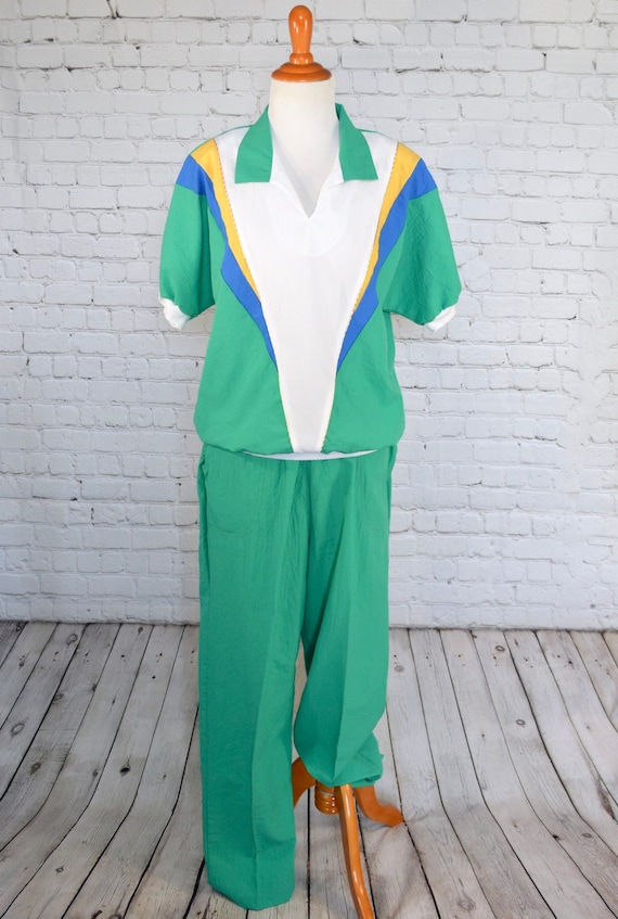 vintage 80s tracksuit
