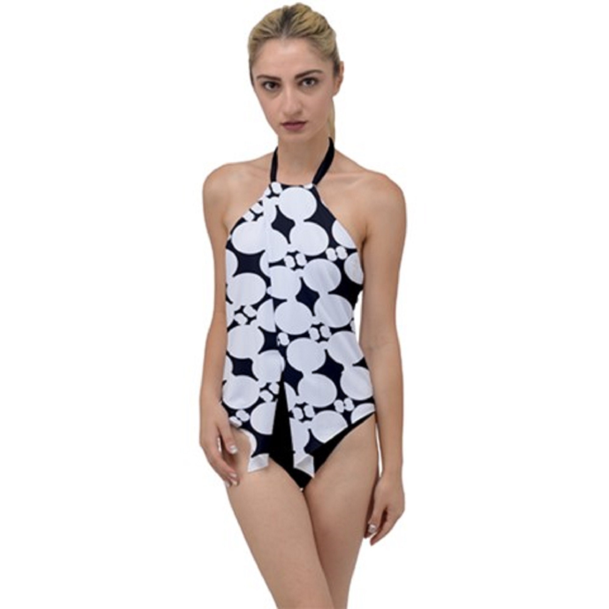 flowy one piece swimsuit