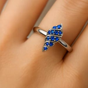 Stardew Valley Mermaid Pendant Ring White Gold Ring Stardew Ring Engagement Ring Mermaid Pendant Stardew Valley Jewelry