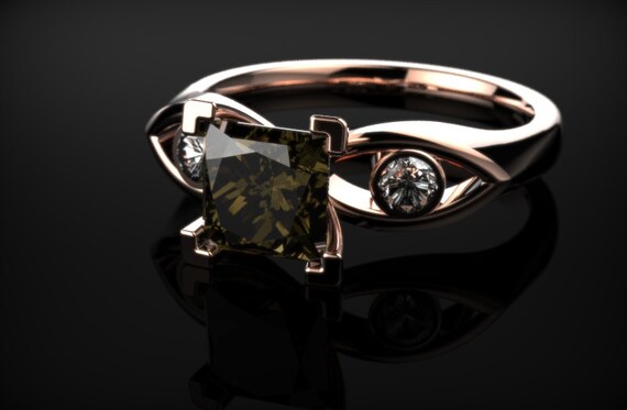 bague or et pierre marron bague or et pierre marron