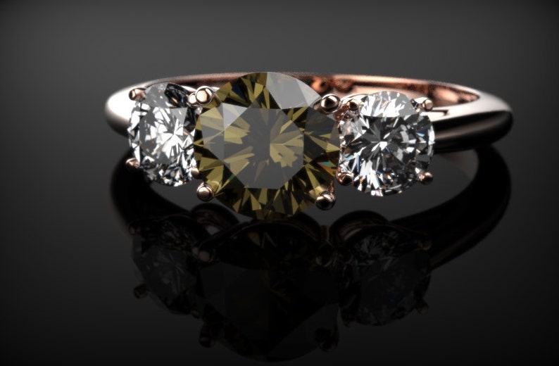 smoky quartz engagement ring smoky quartz engagement ring