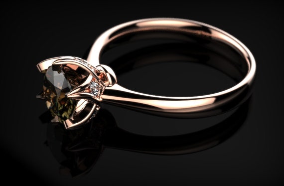 bague or pierre marron bague or pierre marron