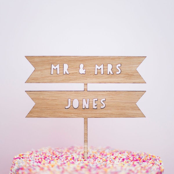 Wedding cake topper