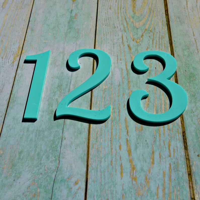 2x Laser Cut Acrylic House Numbers Letters Characters Choice Etsy UK