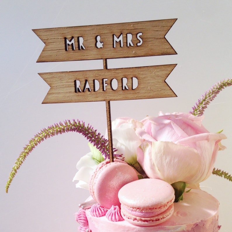 Wedding cake topper image 1