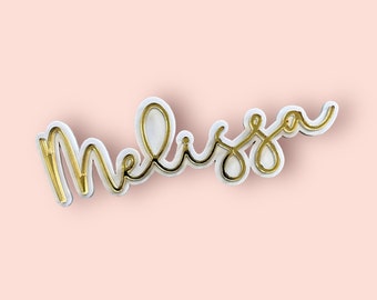 Script Name Acrylic Cake Charm | Name and Number Cake Charm | Name cake Charm | Personalised Cake Charm | Cake Details | Acrylic Cake Topper