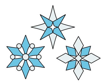 Snowflake Ornaments Hobby License Beginner To Intermediate Etsy