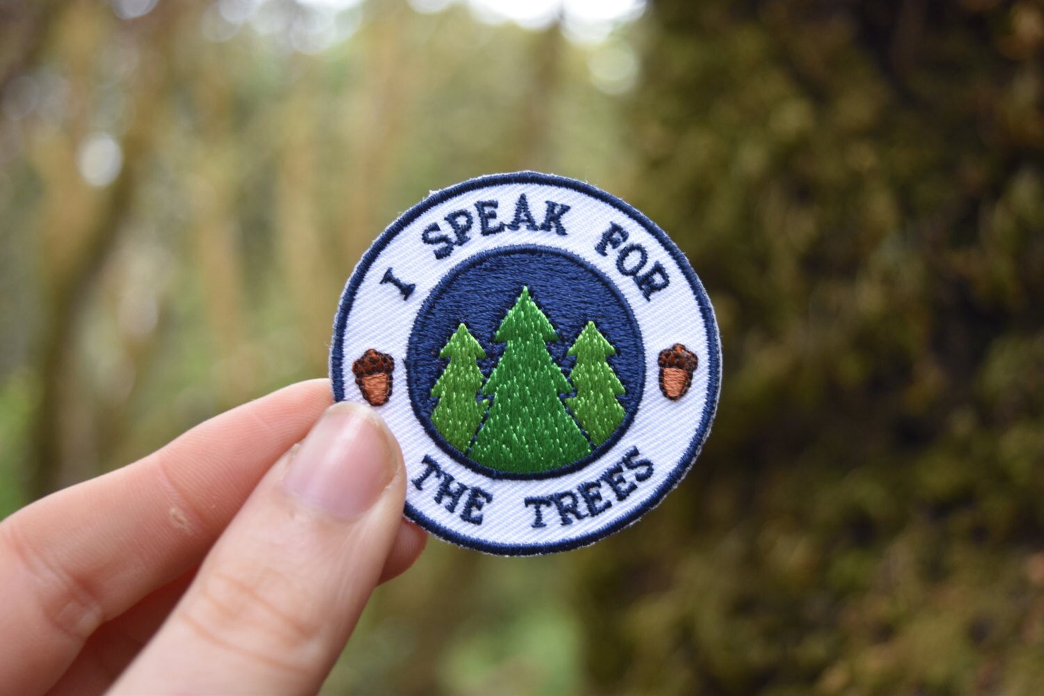 Mini Tree Patch Iron-on or Sew-on Environmentalist Patch | Etsy