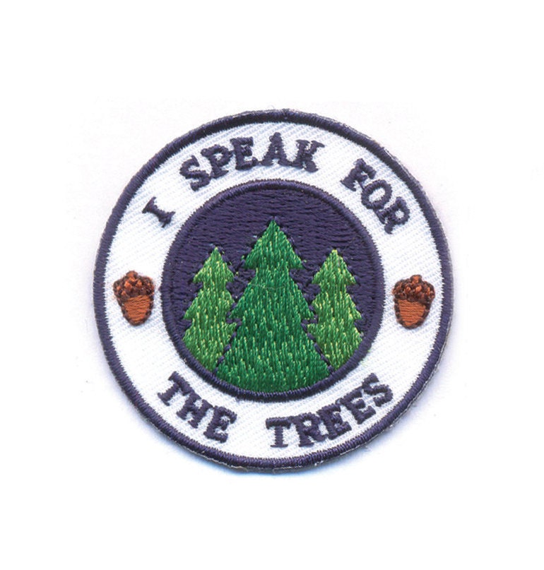 Mini Tree Patch Iron-on or Sew-on Environmentalist Patch | Etsy