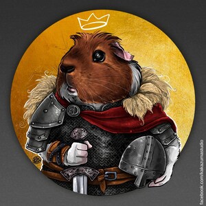 Guinea Pig / Other Animal Custom Pet Portrait - Realistic/Semi-realistic