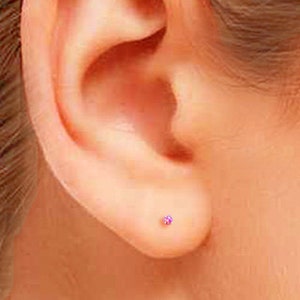 Tiny Opal Stud Earrings, Small Opal Stud Earrings, Tiny Stud Earrings, Small Stud Earrings, Tiny Earrings, Tiny Studs, Stud Earrings, SE6 image 6