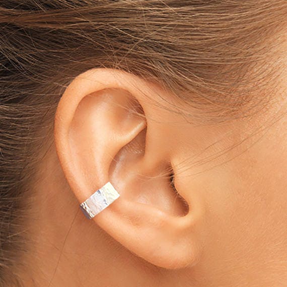 Small silver ear cuff deals