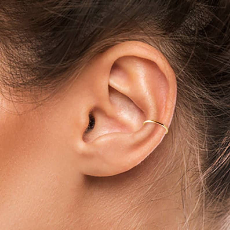 Gold Ear Cuff Small Ear Cuff Ear Cuff Gold Filled Ear Cuff Etsy