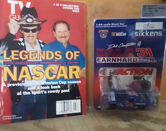 DALE EARNHARDT SR COVER TV GUIDE SPECIAL NASCAR EDITION THE LEGACY 
