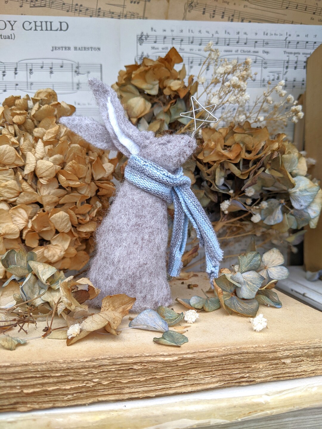 Felt Hare Sewing Pattern, Fennel the Woodland Bunny (PDF Pattern), Slow ...