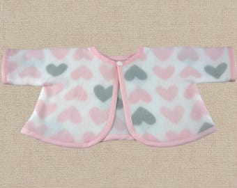 Veste Pour Fille 3-6 Mois - Occasion En Très Bon état - Idéale Pour La Garde-robe De Bébé
