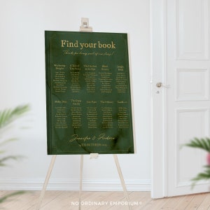 Book Theme Wedding Table Plan, Author Wedding Seating Chart, Literary, Our Story Begins, Library Theme Wedding, Favourite Books